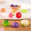 5Pcs Mini Vegetable Model Micro Landscape Ornaments DIY Simulated Food Model for Doll House Accessories