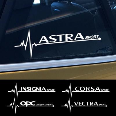 1 шт. General Motors водостойкая наклейка с буквами Astra OPC INSIGNIA CORA VECTRA персонализированная английская наклейка украшение автомобиля для Op. Он