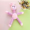 Игрушка для собаки-кролика, забавная жевательная игрушка для собаки, портативные товары для питомцев, мягкий инструмент для чистки зубов щенка для домашних животных
