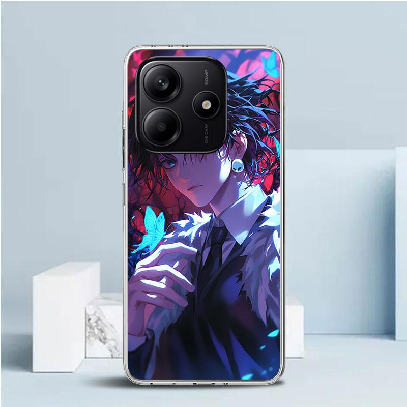 Чехол для телефона Huner X-Hunters Chrollo Shizuku для Xiaomi Redmi Note 15 14 14S 13 12S 12 Pro Plus 11S 11 11T 11E 10S 10 + Мягкий ТПУ B