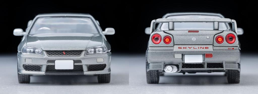TOMYTEC Tomica Limited Vintage Neo Масштаб Nissan Skyline Sports Coupe 25GT TURBO с дополнительным 2000 Готовый 333876 1/64 LV-N353a 2-дверный Детали, Серебристый,