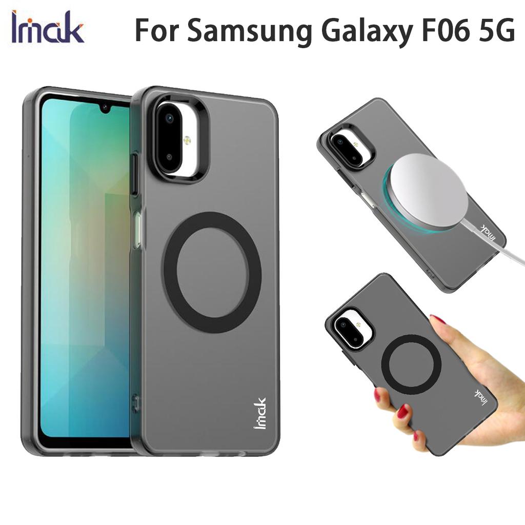 For Samsung Galaxy F06 5G Phone Case IMAK Chocolate Magnetic Case
