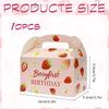 10PCS Paper Gift Packaging Box Empty Box Packing Case Cartoon Handhold Gift Boxes  Baby Shower