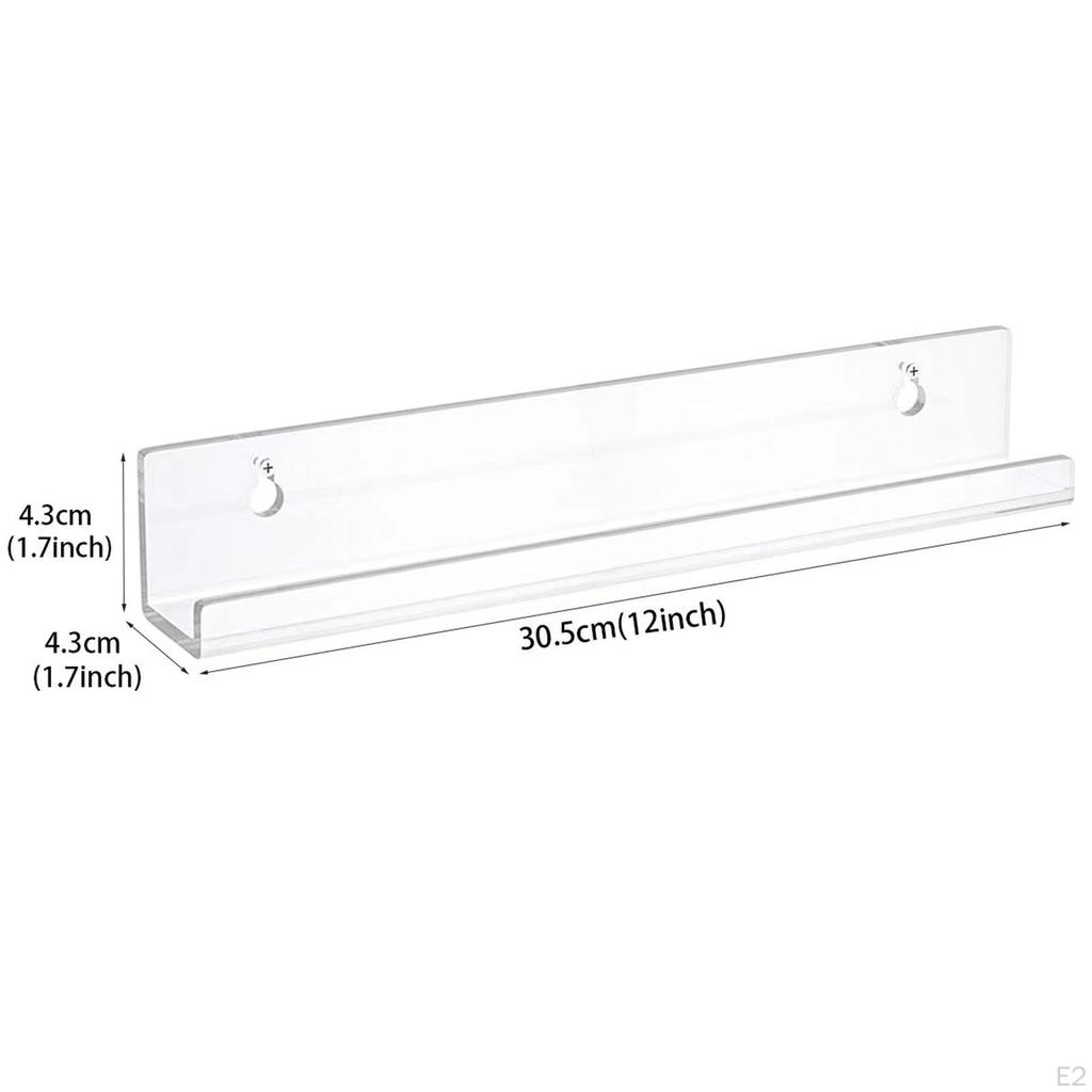 4 шт. акриловая полка для бейсбольных карточек, витрина, стойка для виниловых пластинок для гостиной