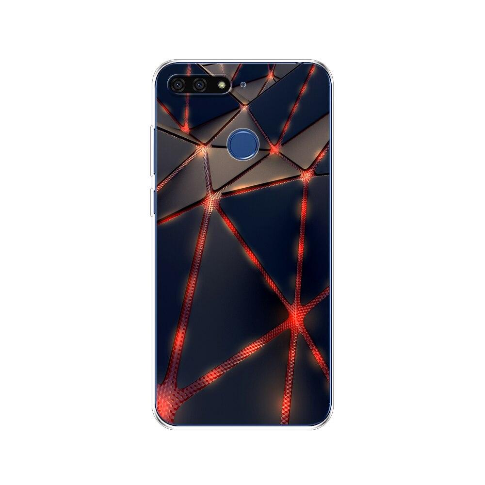 Для Huawei Honor 7C 5,7 дюймов чехол мягкий силиконовый чехол из ТПУ милый защитный чехол для телефона для Huawei Honor 7c Aum-L41 сумки