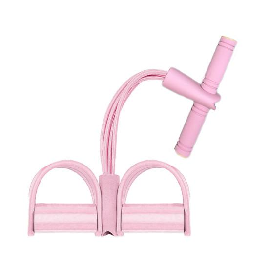 Sit-up Pedal Puller Resistance Band с ручкой Многофункциональный 4/6-трубчатый эластичный канат для йоги для мужчин и женщин Тренажер для натяжения педалей Тренировочное оборудование