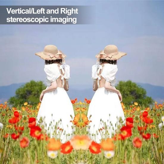 Универсальный зажим для камеры смартфона, размер зеркала, отражение, компактный, простая установка, отражатель для селфи мобильного телефона