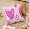 Lovely heart of love my beloved Pillow Case Anti-dustmite Invisible zipper Sofa Bed