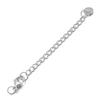 10pcs Stainless Steel Extension Chains Extended Tail Chains Lobster Clasps Connectors DIY Jewelry Making Findings Bracelet