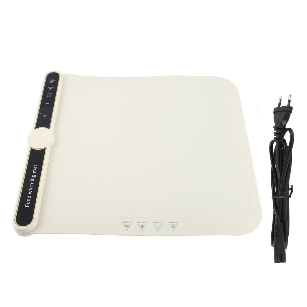360W 6 Timer 9 Temperature Levels Portable Food Warming Mat Rolled Storage Silicone Electric Food Wa