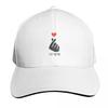 Saranghae KPop Finger Heart Korean Love Baseball Cap Thermal Visor New Hat designer cap Beach Outing Unisex Womens