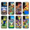 Популярная игра R-Roblox Чехол для телефона для Samsung S 24 Fe 25 Ultra Plus 20 Lite 21 30 22 23 24 22 Ultra 5G Fundas