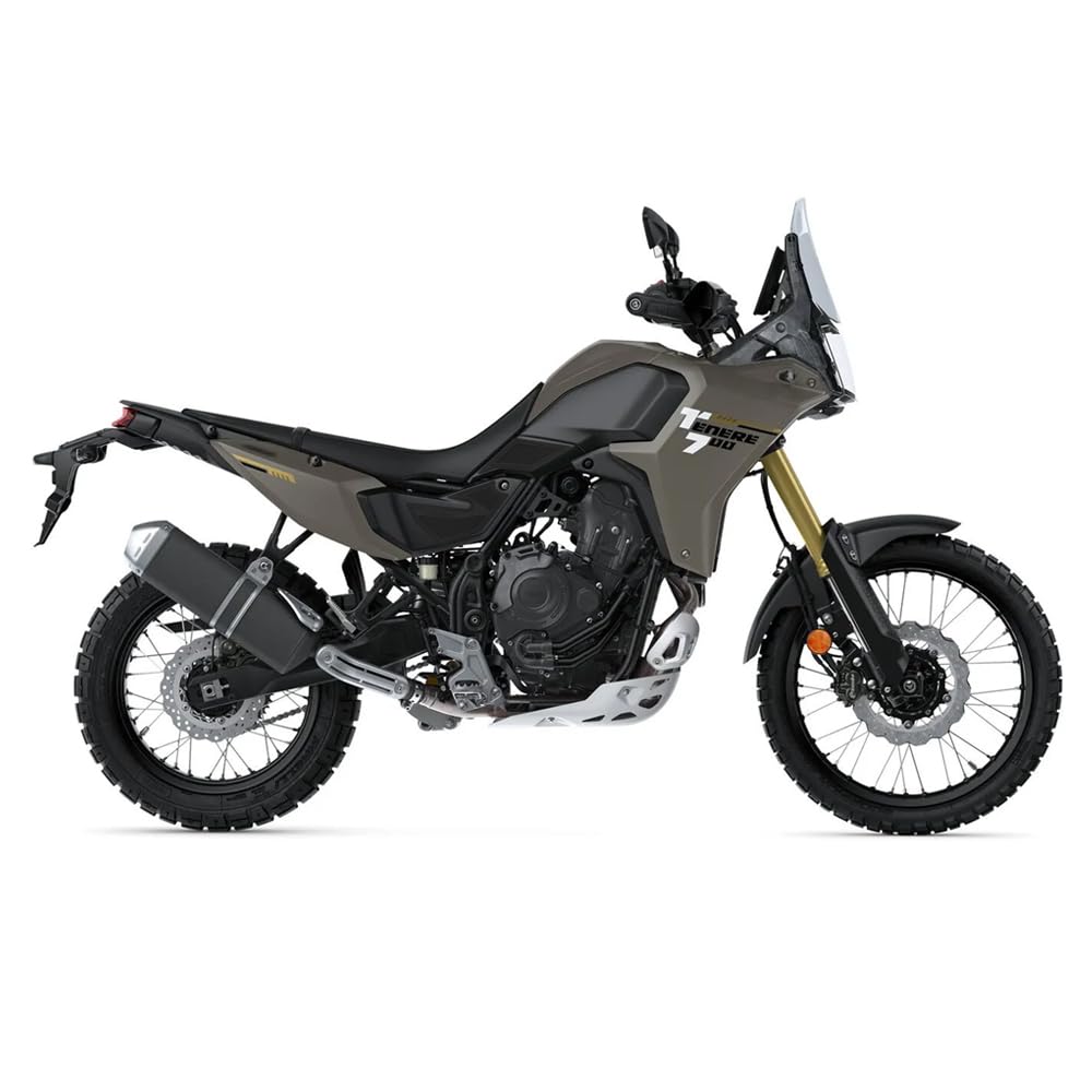 Motorcycle Side Fuel Tank Protector Knee Pads and Traction Pads for Tenere 700, Tenere 700 2025, T700 2025 [Parallel Import]