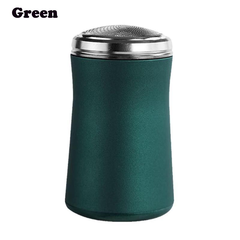 2025 зеленый портативный USB-перезаряжаемый шейвер электробритва мужские бритвы черный мини электробритва для влажного и сухого бритья