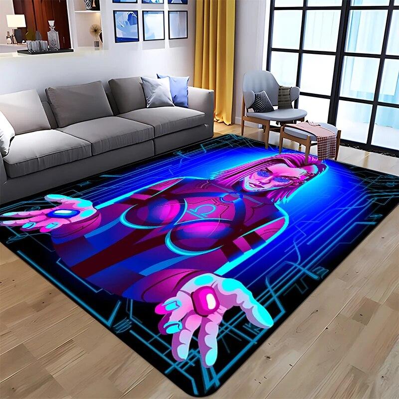 Twelve Constellations Printed Carpet Household Rug Children's Room Living Room Chair Bedside Modern Simple Floor Mat Kawaii Rug