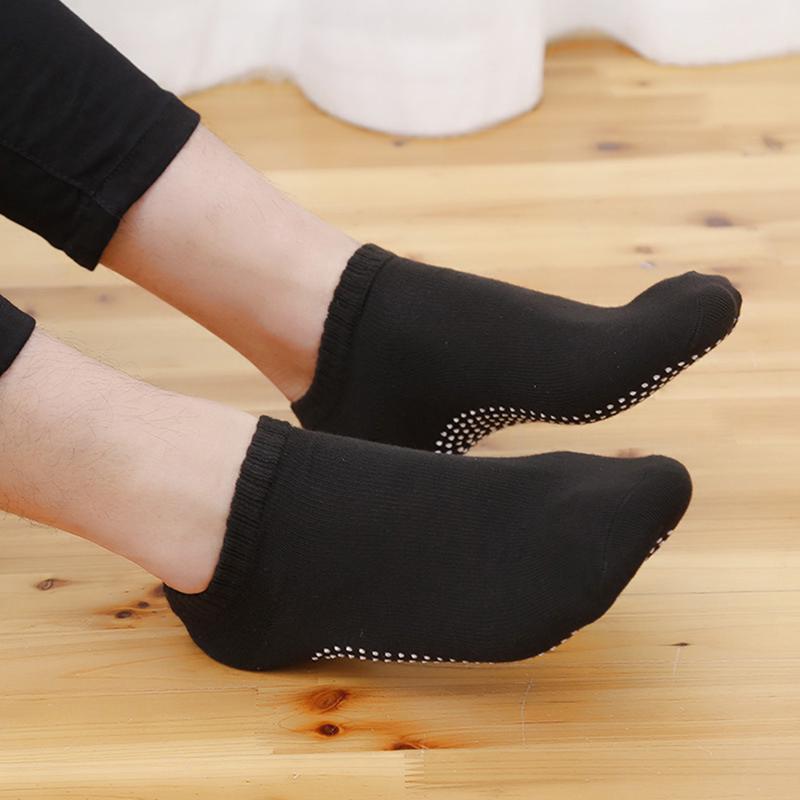 Мужские носки Носки для бега Тренажерный зал Спорт Йога Бег Нескользящие носки для фитнеса
