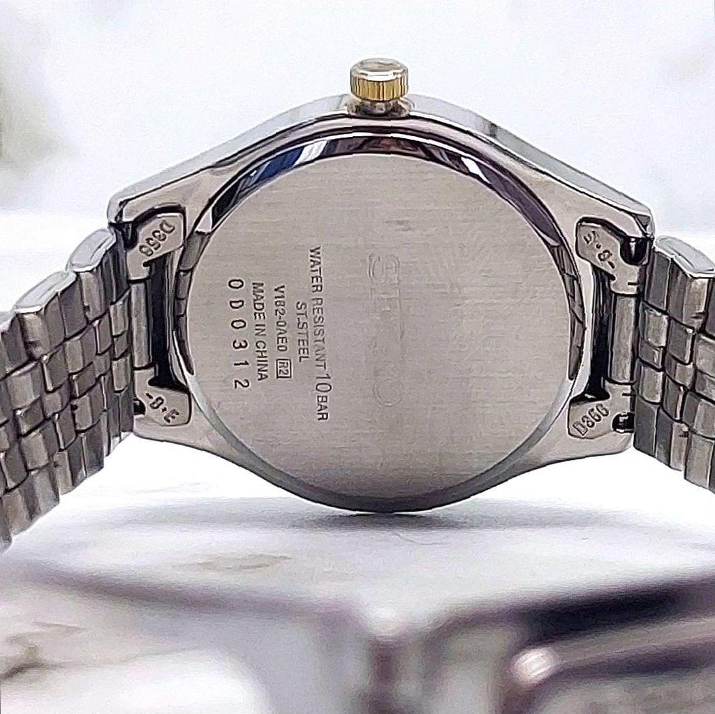 [USED] SEIKO Solar Women's Watch Shell Date