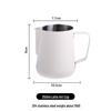 Pin Chuang 304 Stainless Steel Latte Art Cup with Scale, Pointed Spout, and Thickened Milk Frothing Design