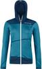Куртка Ortovox Fleece Light Hoody W (87121) горно-синяя