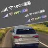 Светоотражающая наклейка на автомобильный аккумулятор, сигнал сотового телефона, светоотражающая наклейка на заднее лобовое стекло
