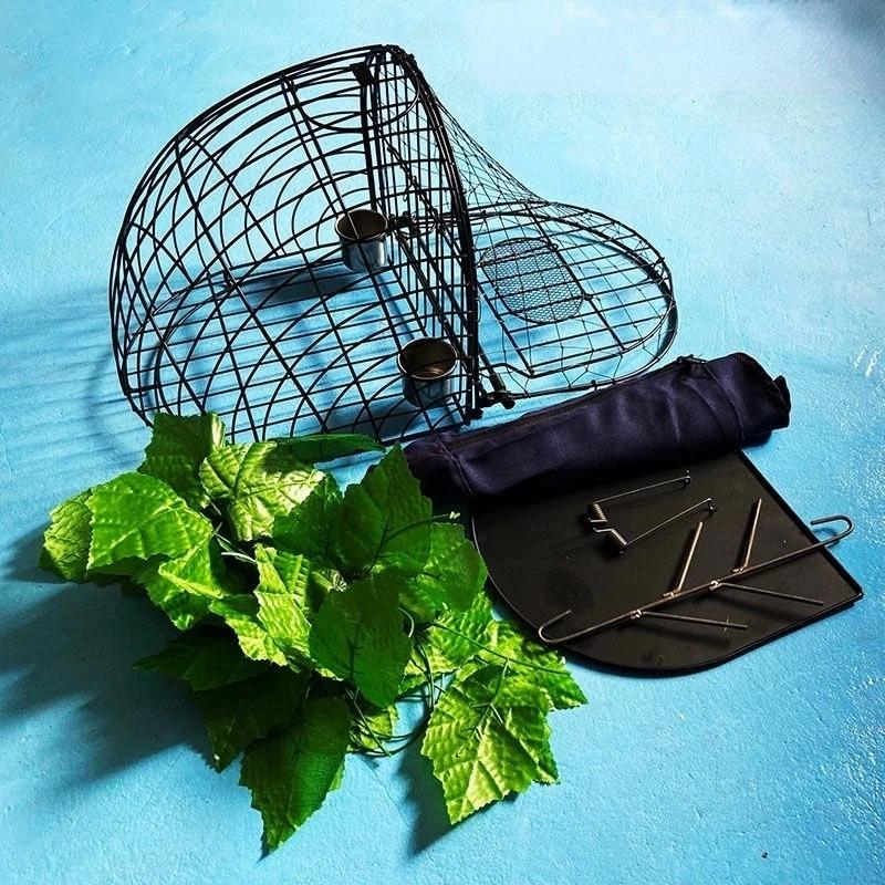 Новая сетка для птиц Эффективная гуманная ловушка для охоты на живых существ Чувствительная гуманная ловушка для перепелов Охотничьи принадлежности для сада Борьба с вредителями