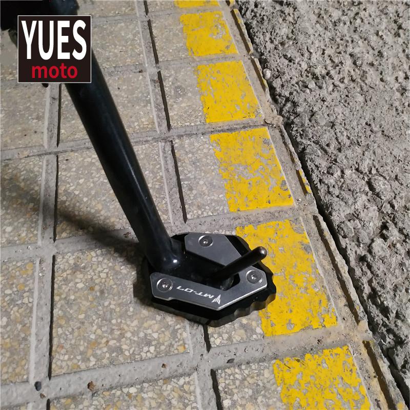 Motorcycle Accessories Kickstand Plate Side Stand Pad Enlarger For Yamaha TRACER 700 GT 700GT