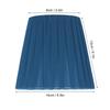 6PCS Clip On Design Cloth Lampshade Lightweight Wall Lamp Shade  Chandelier Replacement