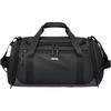 Stylish Simple Travel Bag Lightweight Multifunctional Gym Backpack Oxford Cloth With Leather Coating Unisex Backpack Black PP51X04422