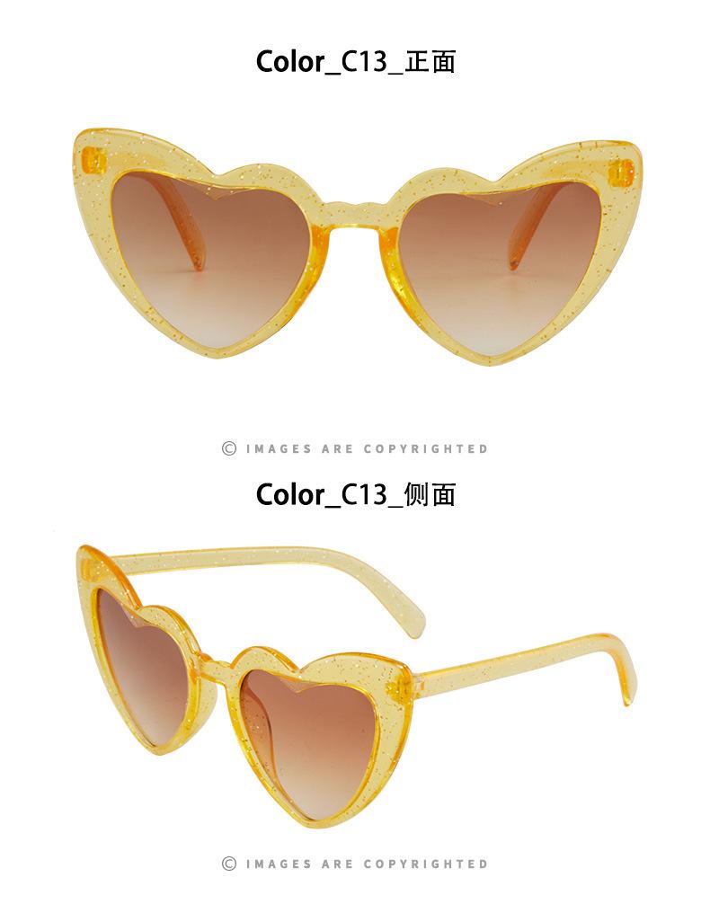 Солнцезащитные очки Love Party, модные солнцезащитные очки Peach Heart
