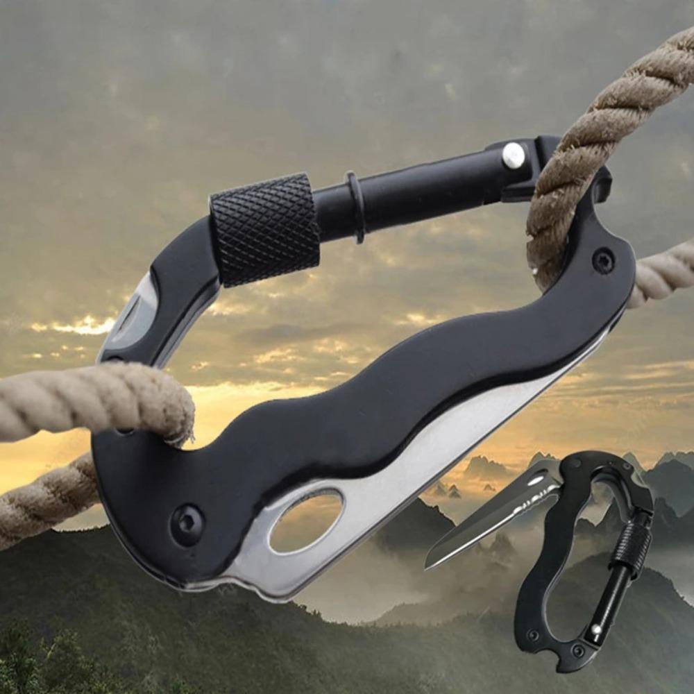 Wine Opener Pocket Cross Screwdriver Mountaineering Buckle Bottle Opener Fast Hanging Buckle