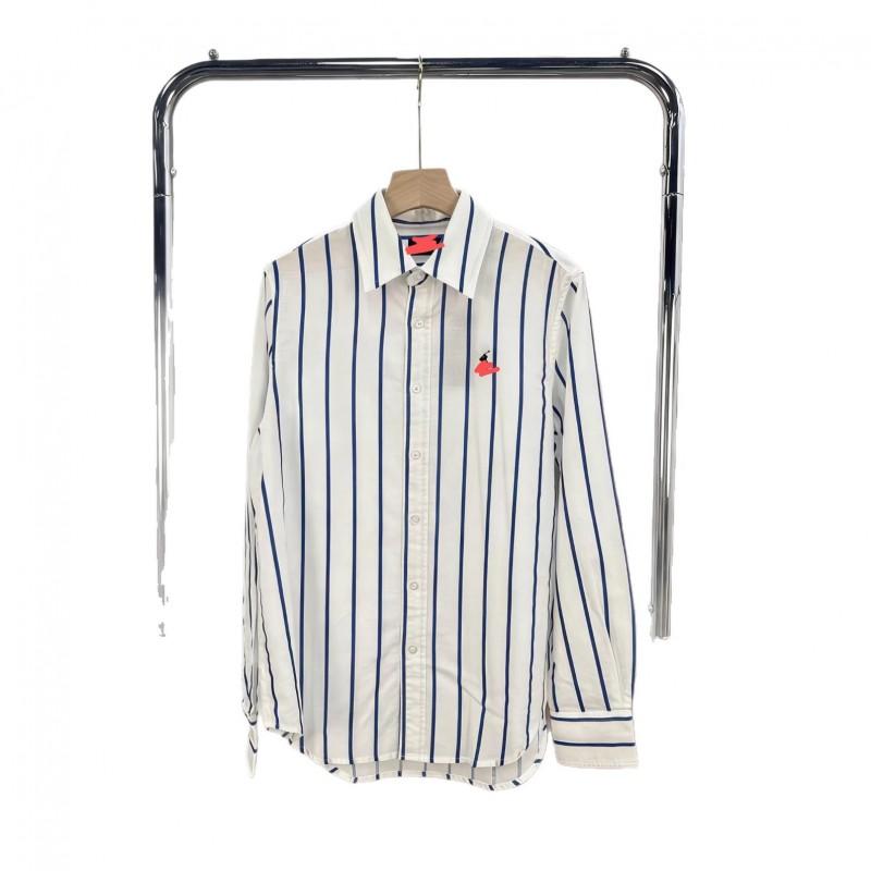High Quality Striped Linen Polo Shirt Slim Fit Long Sleeve Casual Fashion