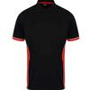 Finden & Hales Mens Panel Polo Shirt