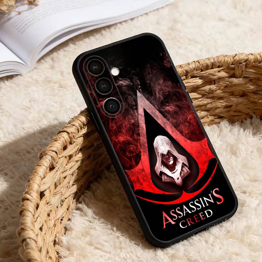 Чехол для телефона A-AssassinS Game C-Creed для Samsung Galaxy A20,21s,22,31,32,52,53,72,73,80,91 Мягкий Черный Корпус