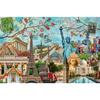 5000 Piece Puzzle Postcard of Monuments, Adults and Children from 14 Years Old, Cities and Monuments, 17118, Ravensburger