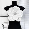 Fabric Large Stereo Applique Flower Corsage Patch Decorative Coat Top Dress Accessories