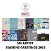 SMSTORE 2026 Приветствия к сезону от артистов SM TVXQ SUPER JUNIOR GIRLS GENERATION Red Velvet NCT 127 NCT DREAM WAYV aespa RIIZE NCT WISH Hearts2Hearts