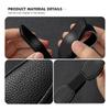 BBEC3 Leather Car Sun Visor Glasses Clip Card Case Decoration Accessories For KIA K5 K2 Optima Soul Spectra Niro Cadenza Sephia Carens