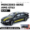 1/24 Mercedes Benz AMG GT63 Sports Car Simulation Diecast Metal Alloy Model Car Sound Light Pull Back Collection Kids Toy Gift