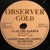 10inch Record MICHAEL ROSE / ERROL "FLABBA" HOLT - Clap The Barber / Guess Who Is Comi OBS10006 Observer Gold UK Reggae, Ska & Dub Used