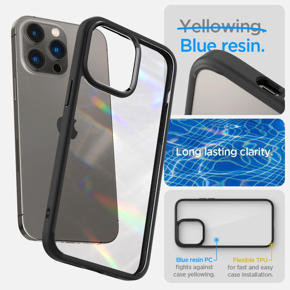 Spigen Ультра Гибридный iPhone 14 Pro Матовый Черный