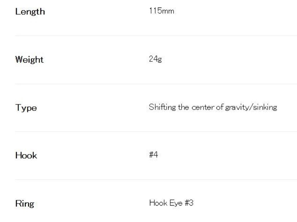 DUO Тонущая приманка Beach Walker Limber 115S ACC0875 (7874)