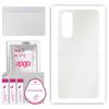 apgo Protective Skin Sticker for the Back Compatible with Oppo Reno 4 Pro CPH2109, Wrap Film, Foil, Vinyl - Pattern Matte Transparent