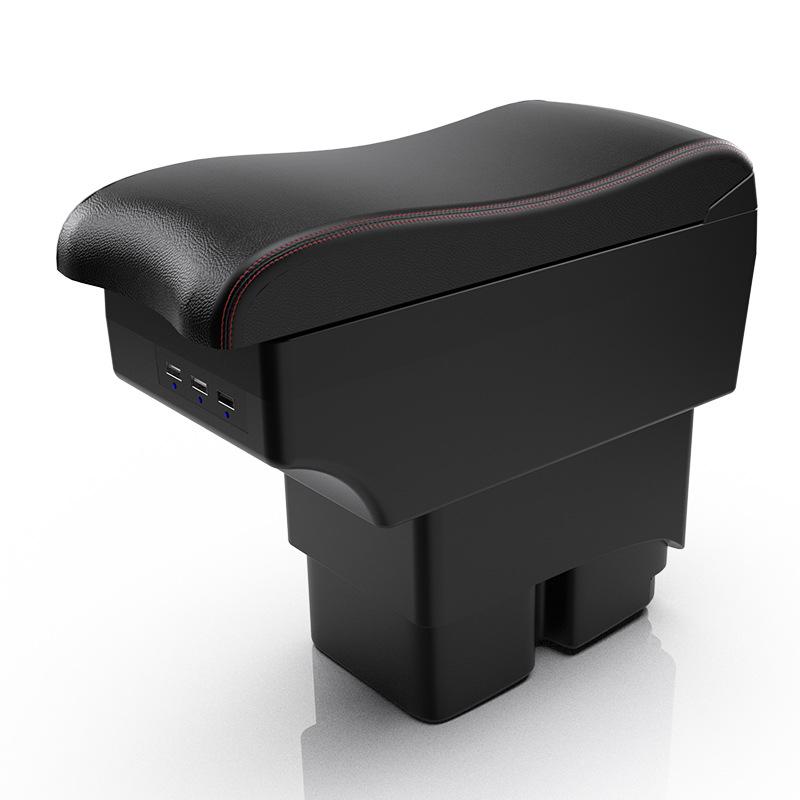 Ford Fiesta Center Armrest Box Accessories - Carnival Modification