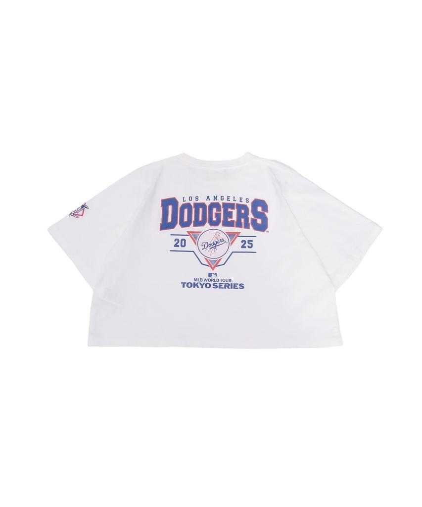 Avirex MLB TOKYO SERIES DODGERS Футболка, Женская футболка с коротким рукавом, Кремовый, Размер F 033, 783-5135624