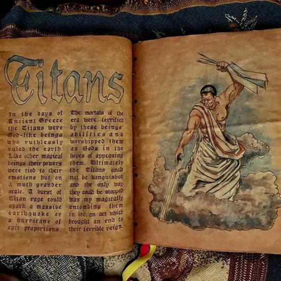 Зеленая Книга Дизайн из Искусственной Кожи Сложная Компоновка Информация о Заклинаниях Коллекция Цветных Иллюстраций Заколдованная Книга Теней Домашнее Снабжение