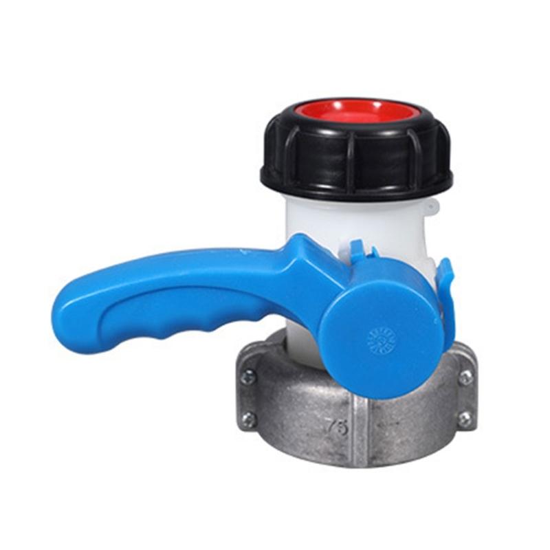 Industrial 1000L Container Valves DN50 Design High Flows Efficiency Universal IBC Ton Barrels Valves for Liquid Storage