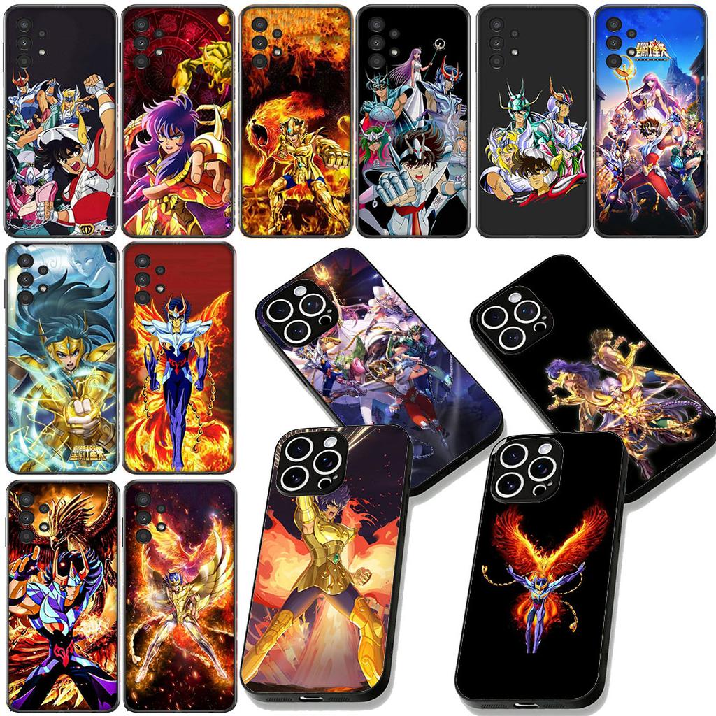 Saint Poster Seiya Comics Protective Cover for Apple iPhone 16 17 Air 14 15 Pro Max Plus 16+ 16E 14+ ProMax Phone Case