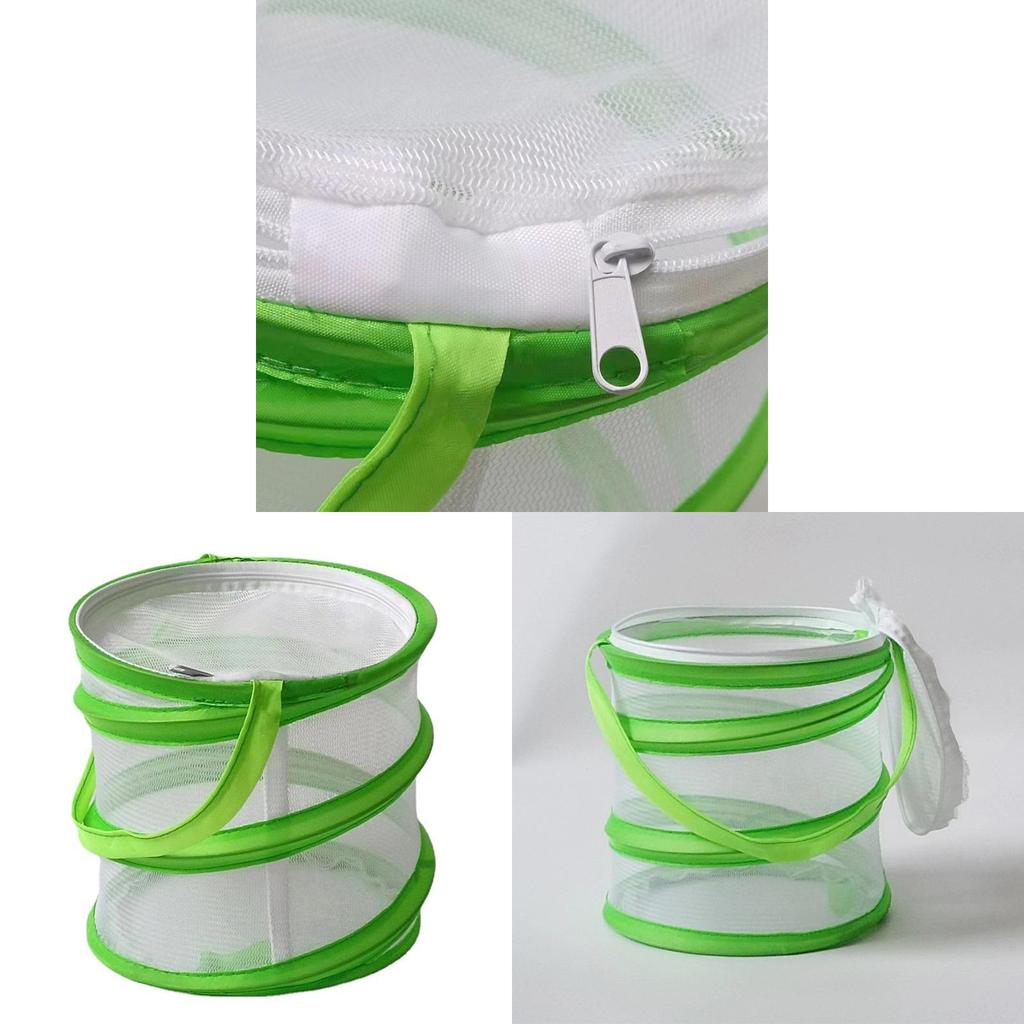 Outdoor Mesh Bird Trap With Zipper Cover For Pet Birds And Butterfly Collection
