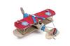 Decorative Metal Airplane Biplane