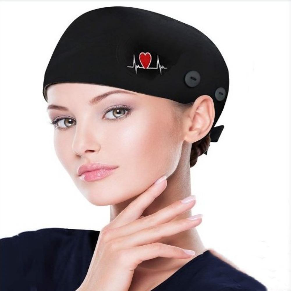 Sweatband Scrub Hats Elastic Bandage Working Caps Professional Nurse Caps Hospital